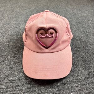 G/FORE Women’s Pink SnapBack Baseball Cap Hat Heart Logo OSFM